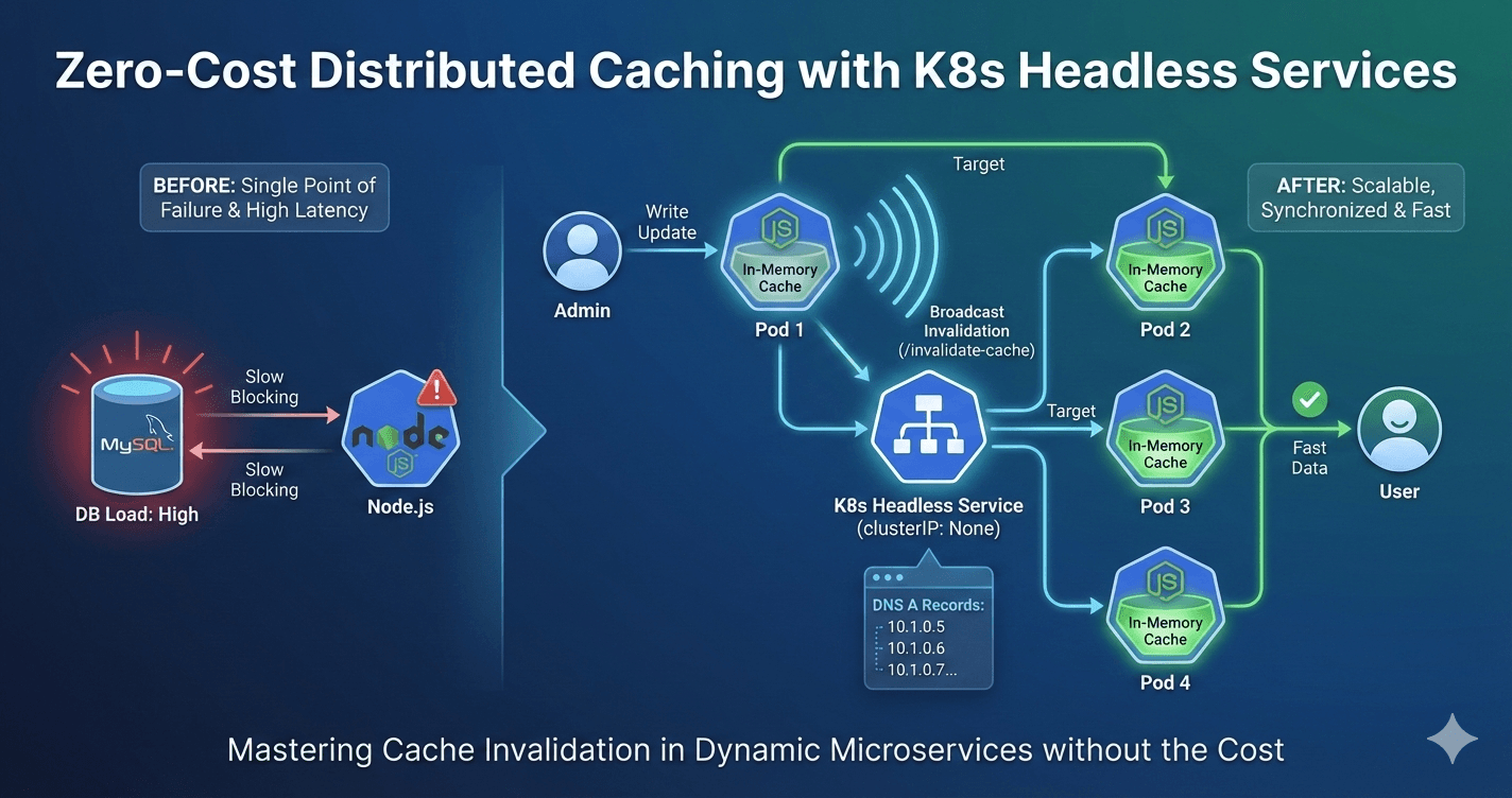 How we solved cache invalidation in Kubernetes with a headless service