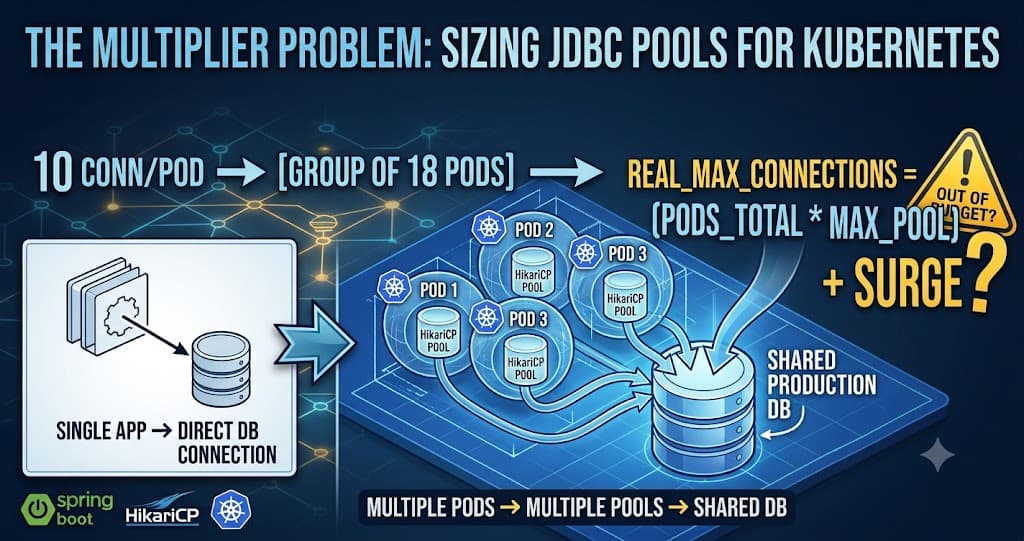 How to Size Java Database Connection Pools in Kubernetes